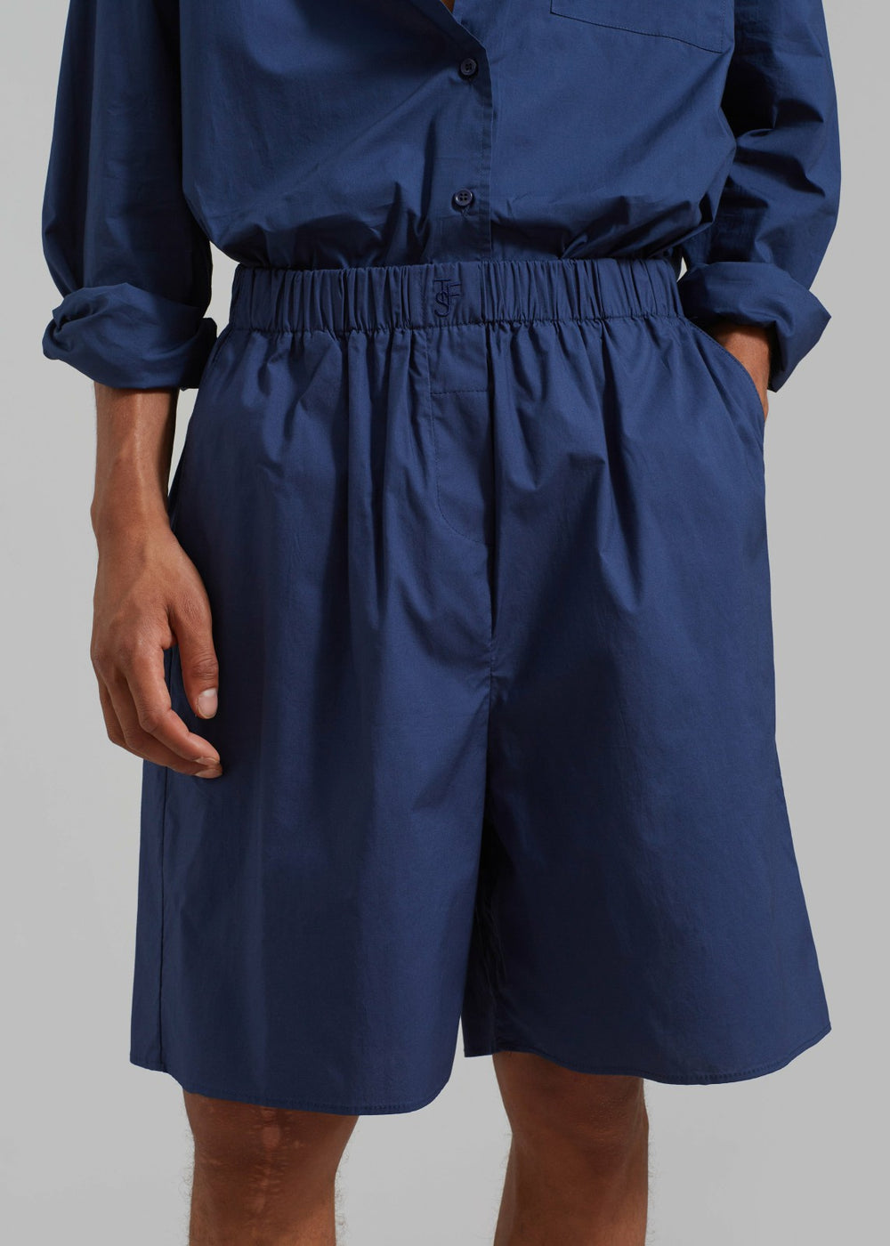 Matthias Boxer Bermuda Shorts - Navy