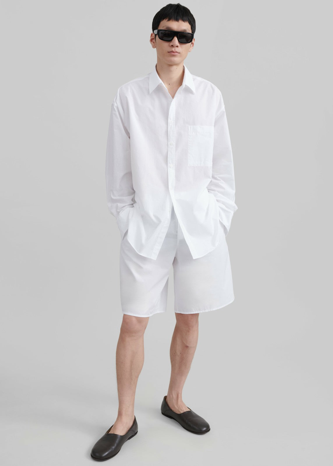 Matthias Oversized Shirt - White