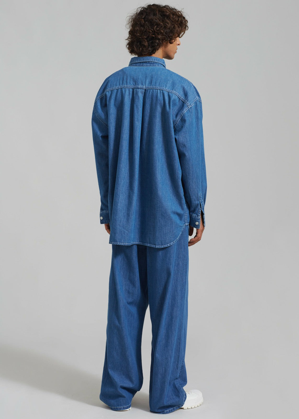 Tanner Denim Shirt - Medium Wash