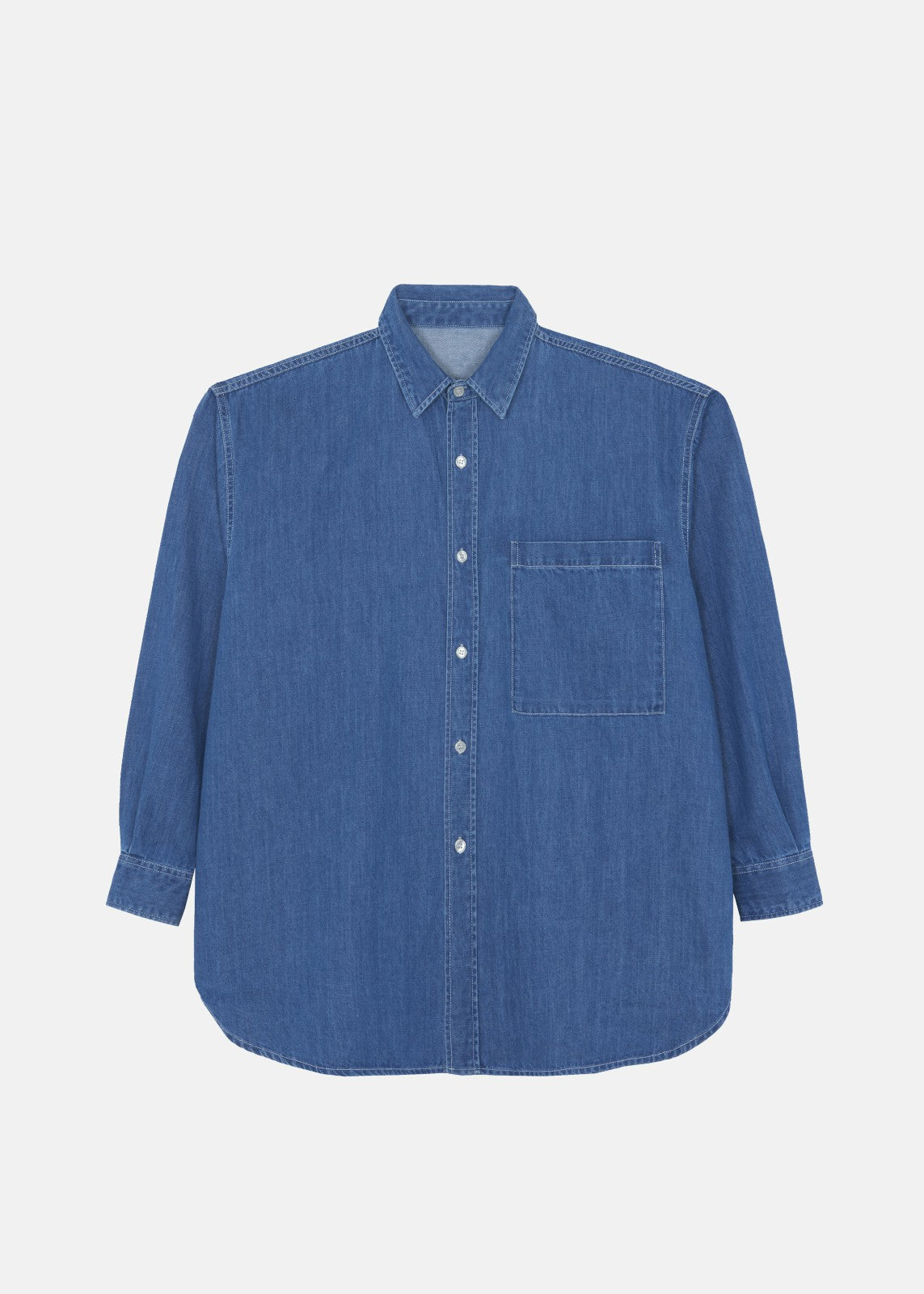 Tanner Denim Shirt - Medium Wash