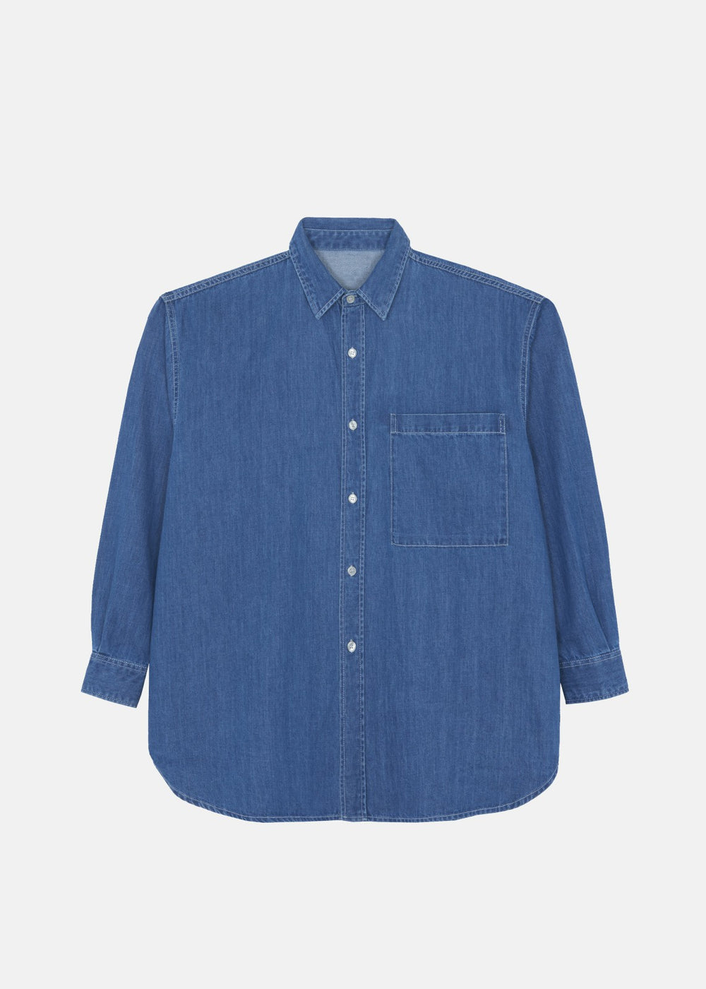 Tanner Denim Shirt - Medium Wash
