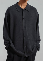 Myles Cardigan - Charcoal