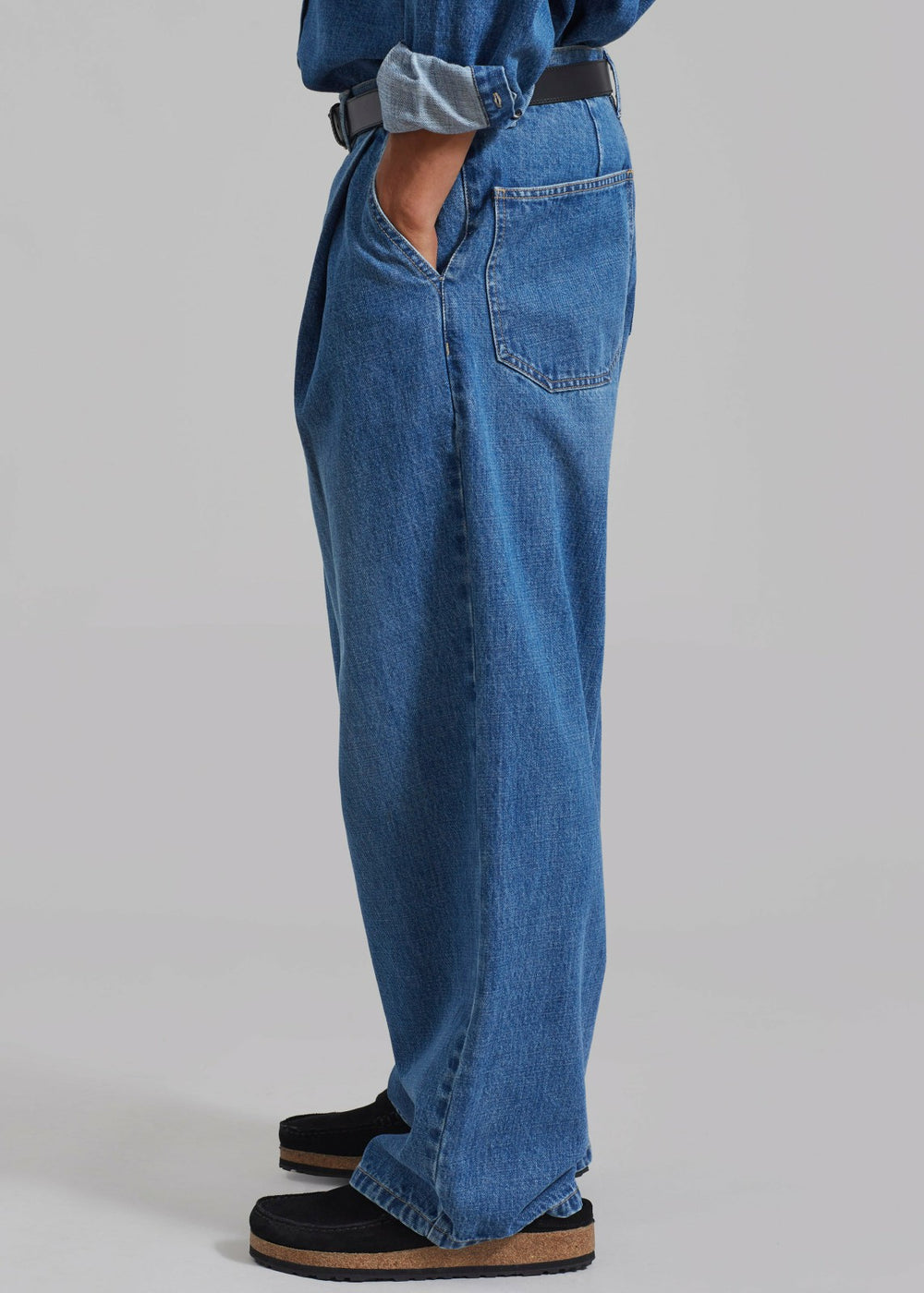 Drew Denim Pants - Medium Wash