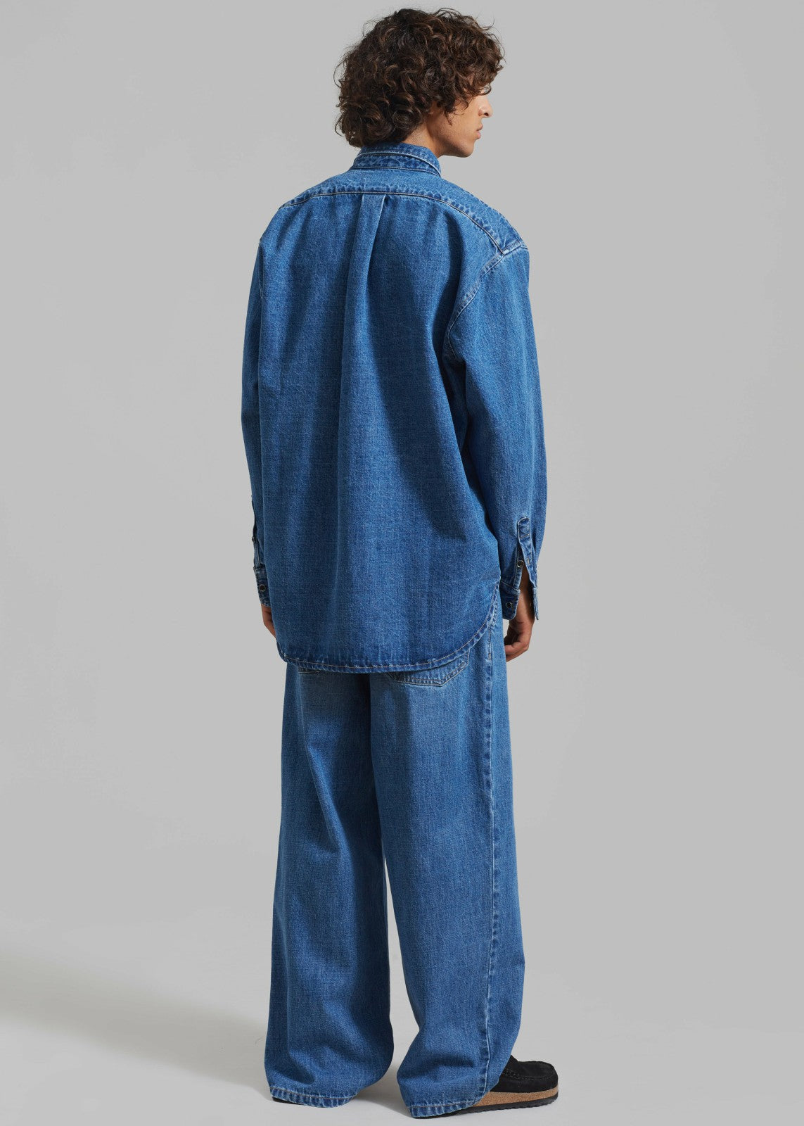 Sinclair Denim Shirt - Medium Wash