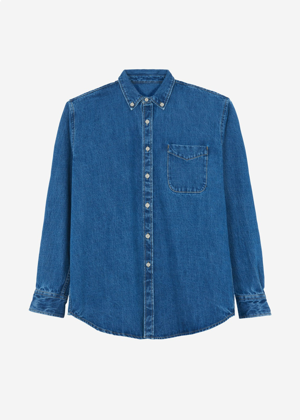Sinclair Denim Shirt - Medium Wash