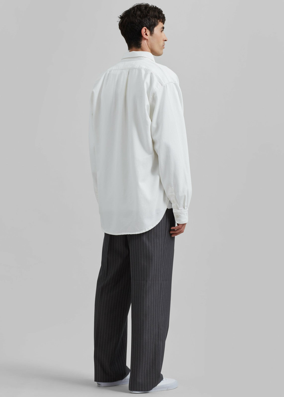 Sinclair Denim Shirt - Off White