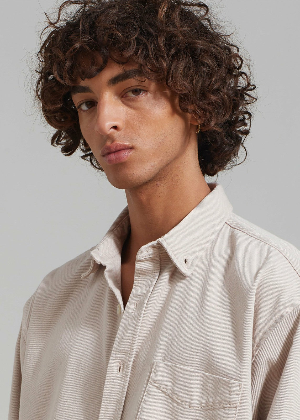 Sinclair Denim Shirt - Natural