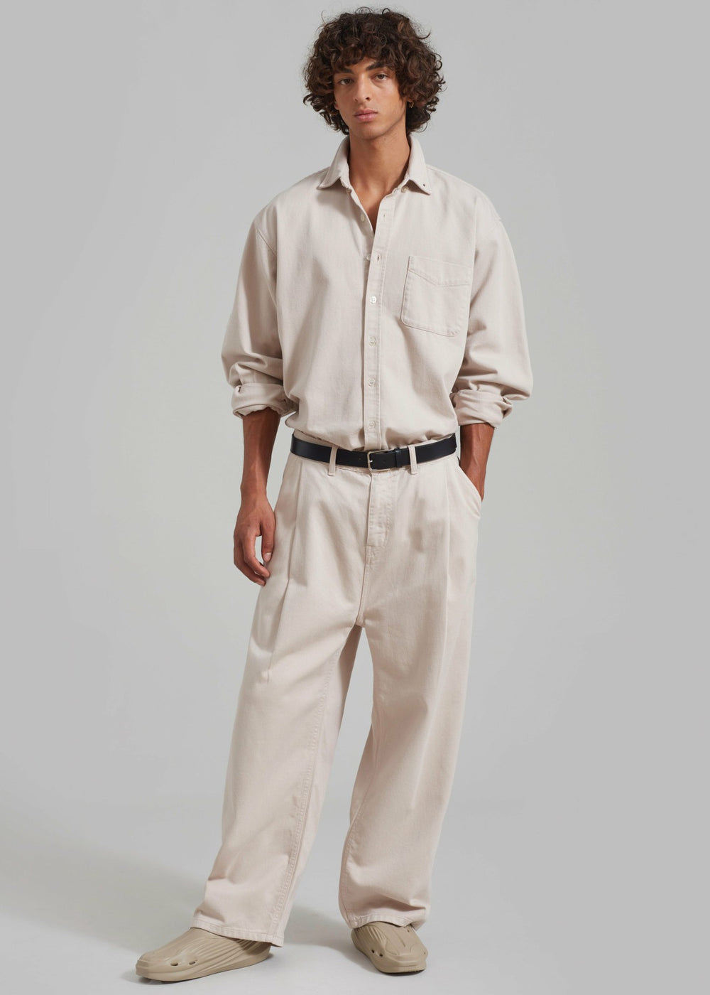 Sinclair Denim Shirt - Natural