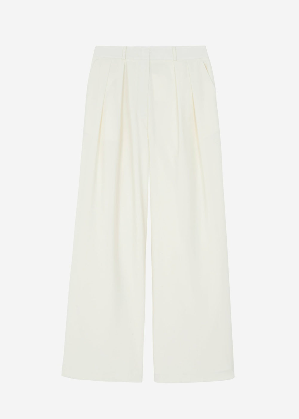 Ripley Pleated Trousers - Ivory