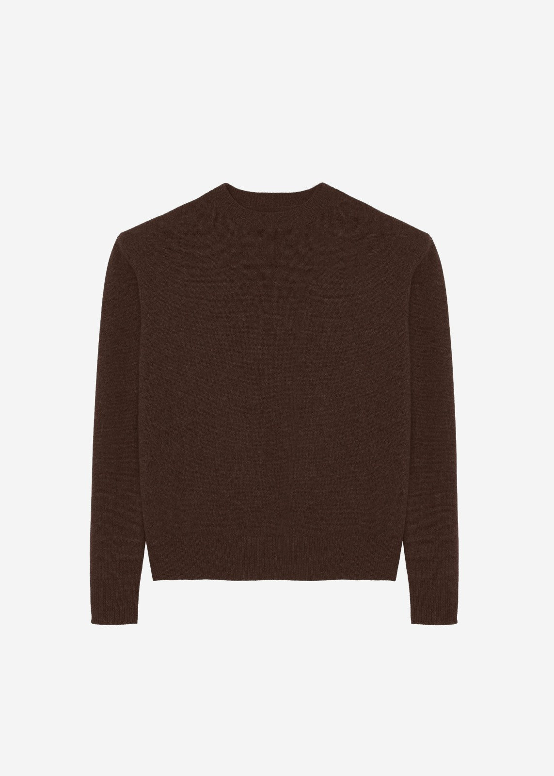 Rafaela Padded Knit Sweater - Brown