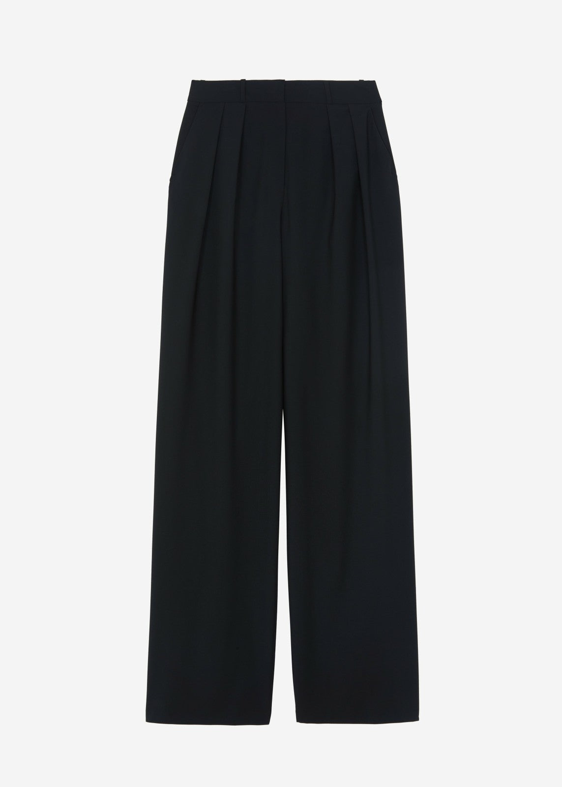 Ripley Pleated Trousers - Black