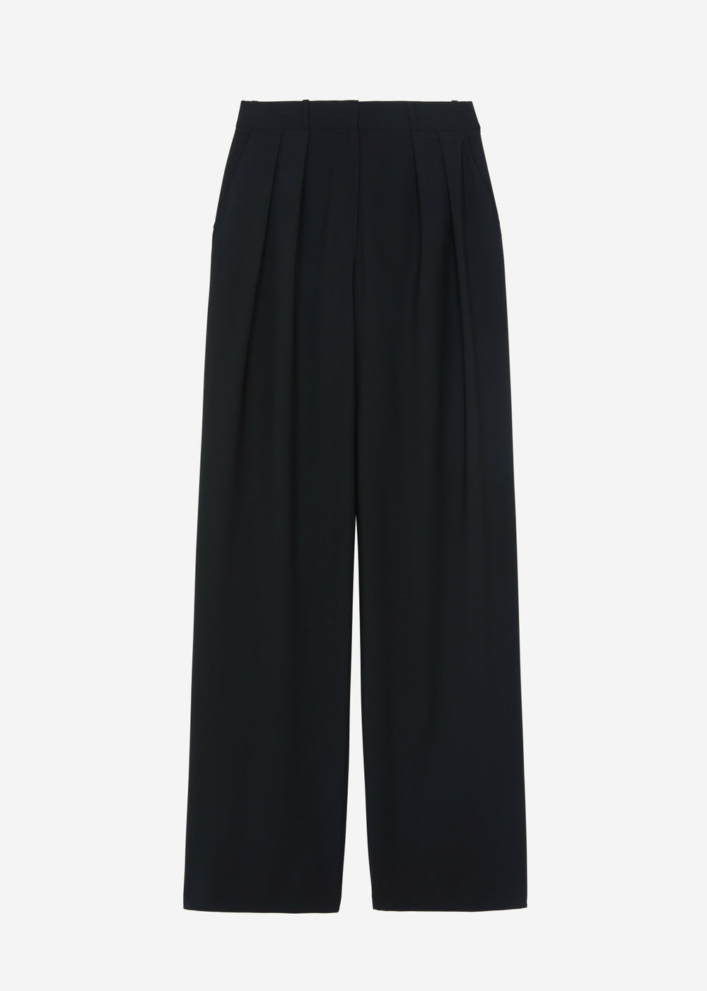 Ripley Pleated Trousers - Black